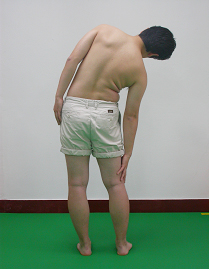 능동 요추 외측 굴곡 검사