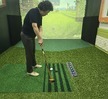 스크린 파크골프 실습 현장 모습^^
