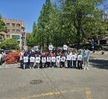 멋진 우리학교 정문에서 학과장님과 한 컷^^